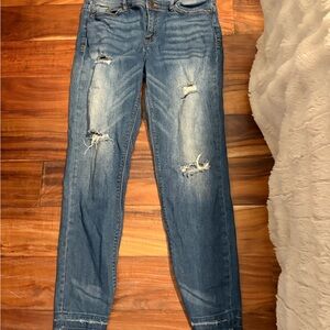 Distressed ditto  Blue‎ Women's Jeans (308)